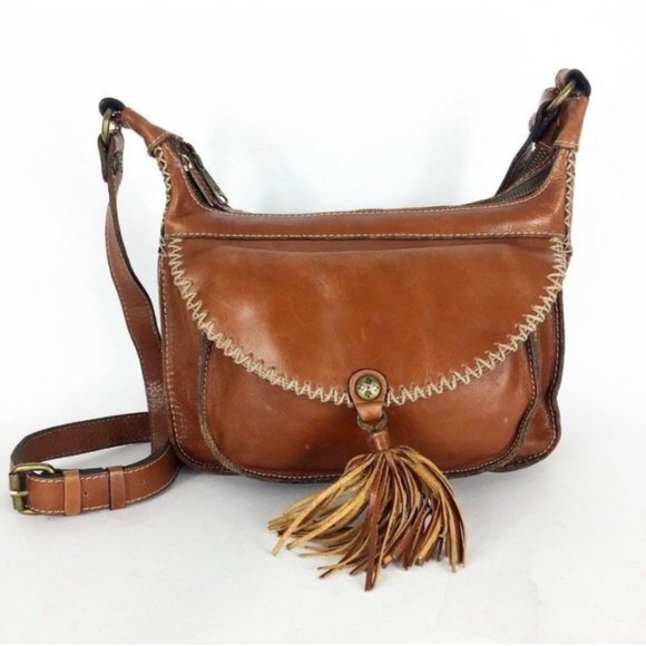 Patricia Nash Handbags - Patricia Nash Camila Leather Crossbody Bag